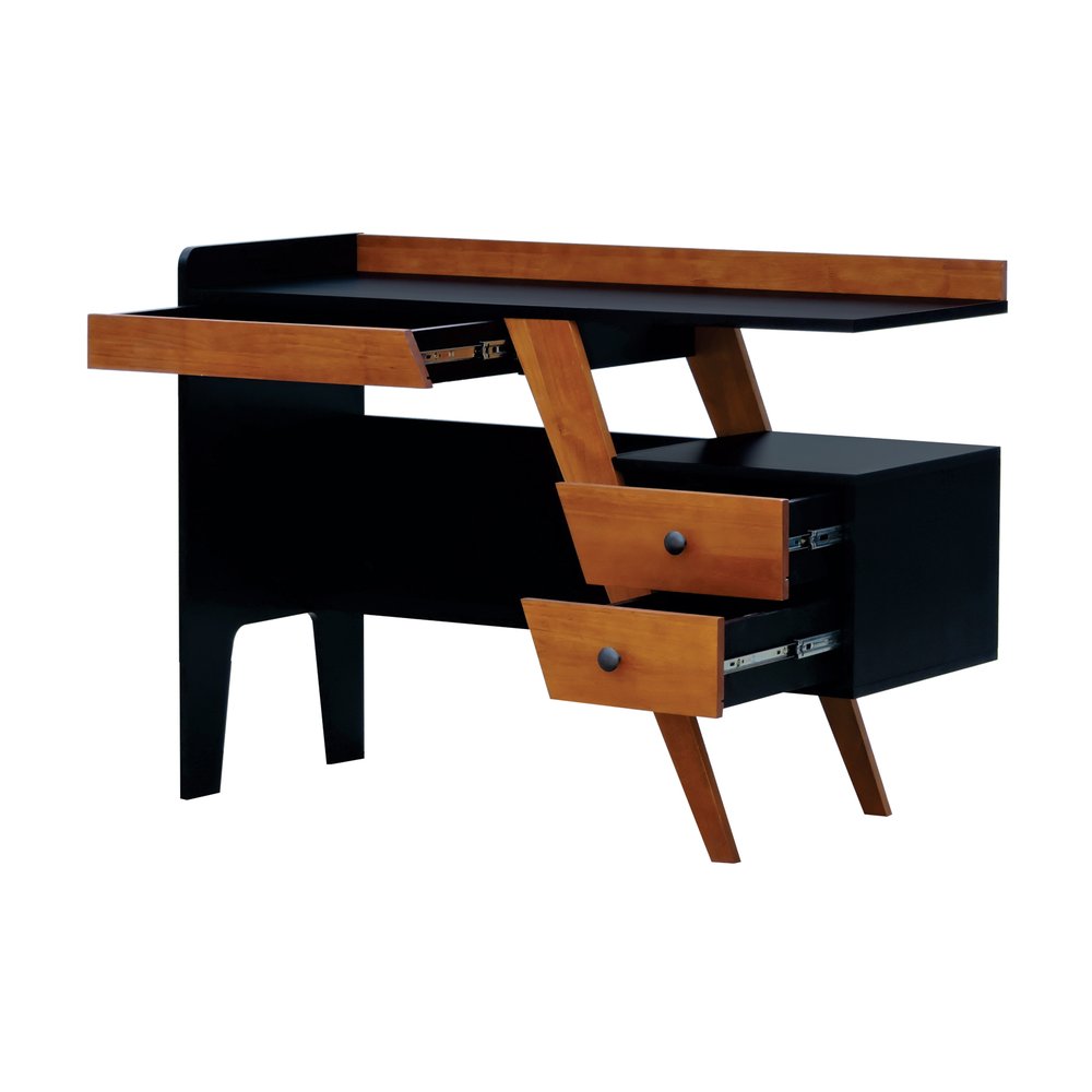 escrivaninha skrive preta 5