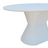 mesa base oval aneis tampo oval branco 4