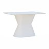 mesa base oval aneis tampo retangular arredondado branco 1