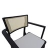 cadeira apollo preta com bracos corano bruma 5