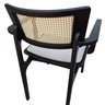 cadeira apollo preta com bracos corano bruma 7