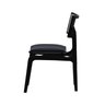 cadeira apollo preta sem bracos corano preto 4
