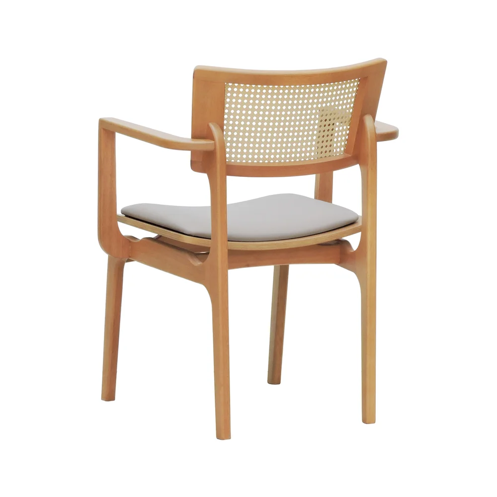 cadeira apollo com bracos linho bege 2