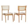 kit cadeiras apollo sem bracos natural