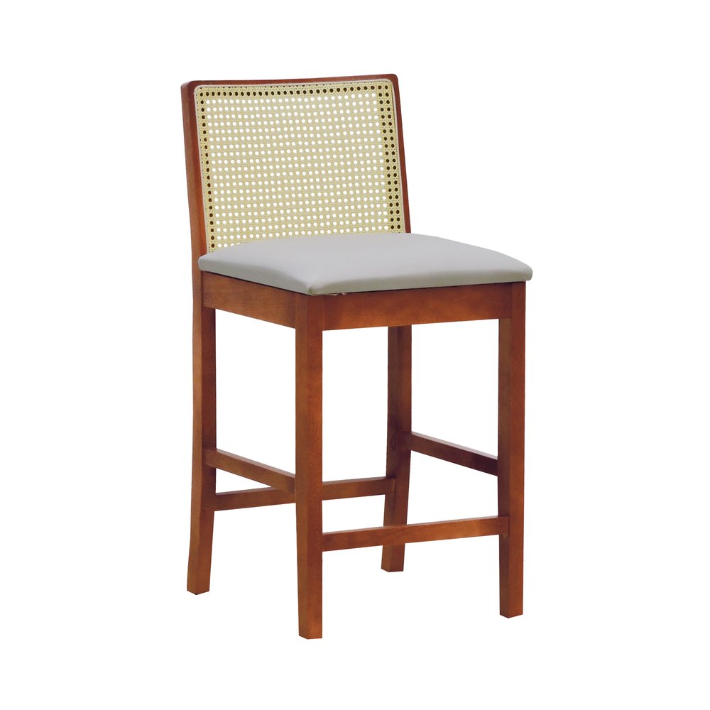 banqueta perola linho bege 1