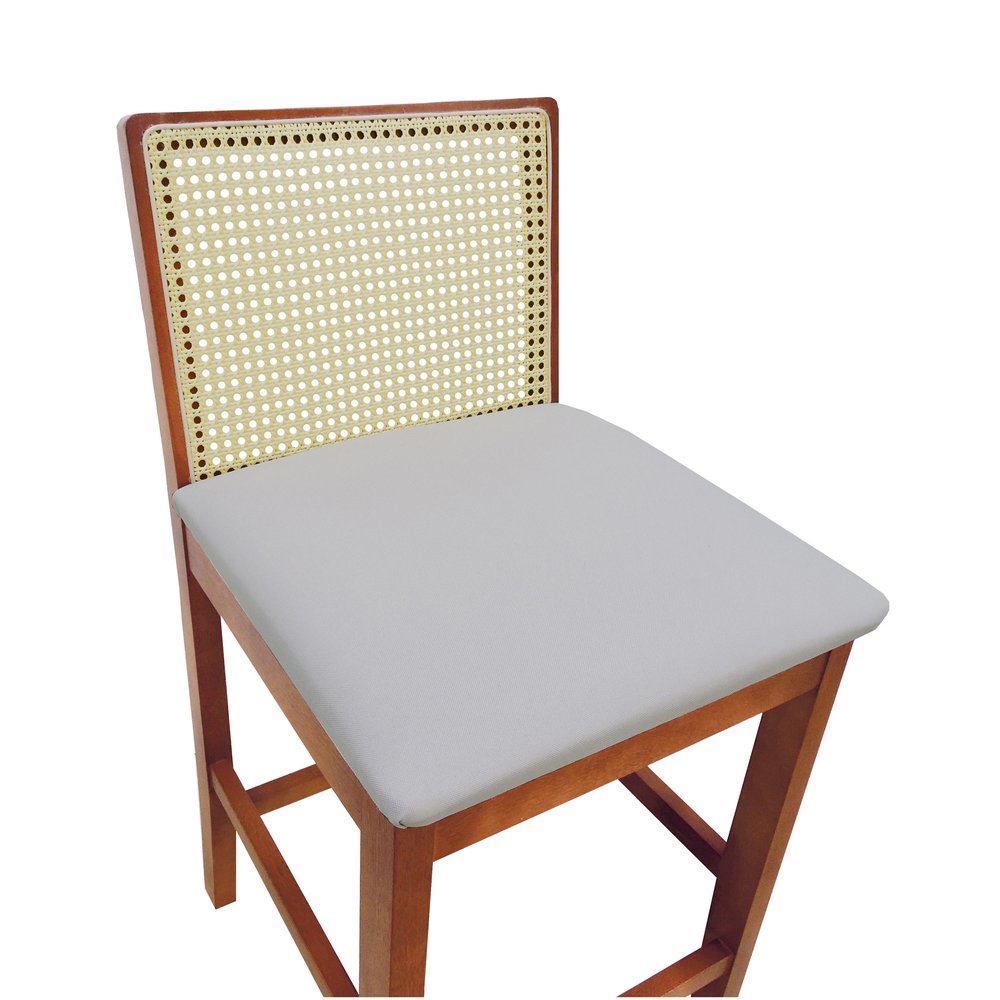 banqueta perola linho bege 5