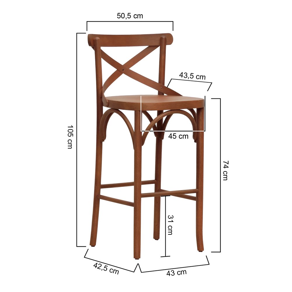banqueta xisto amendoa 2 dimensoes