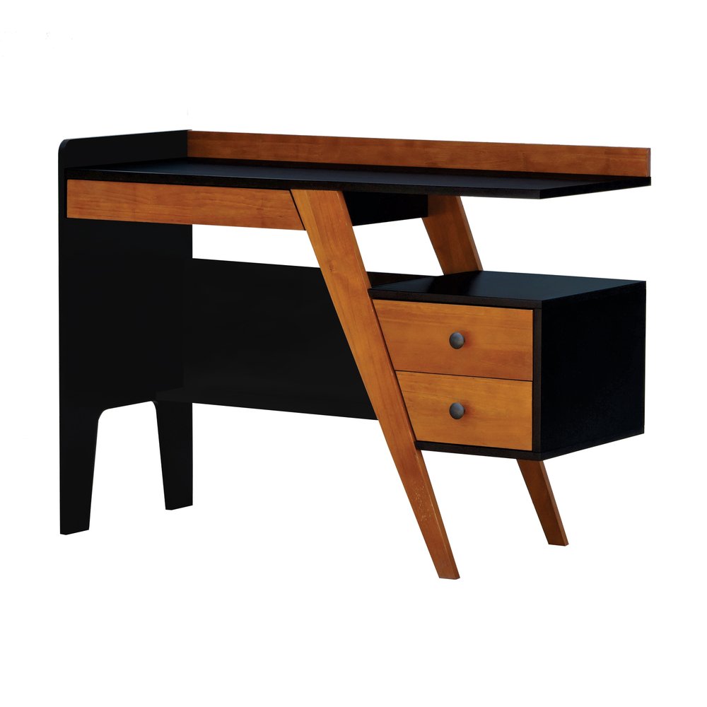 escrivaninha skrive preta 1 foto nova