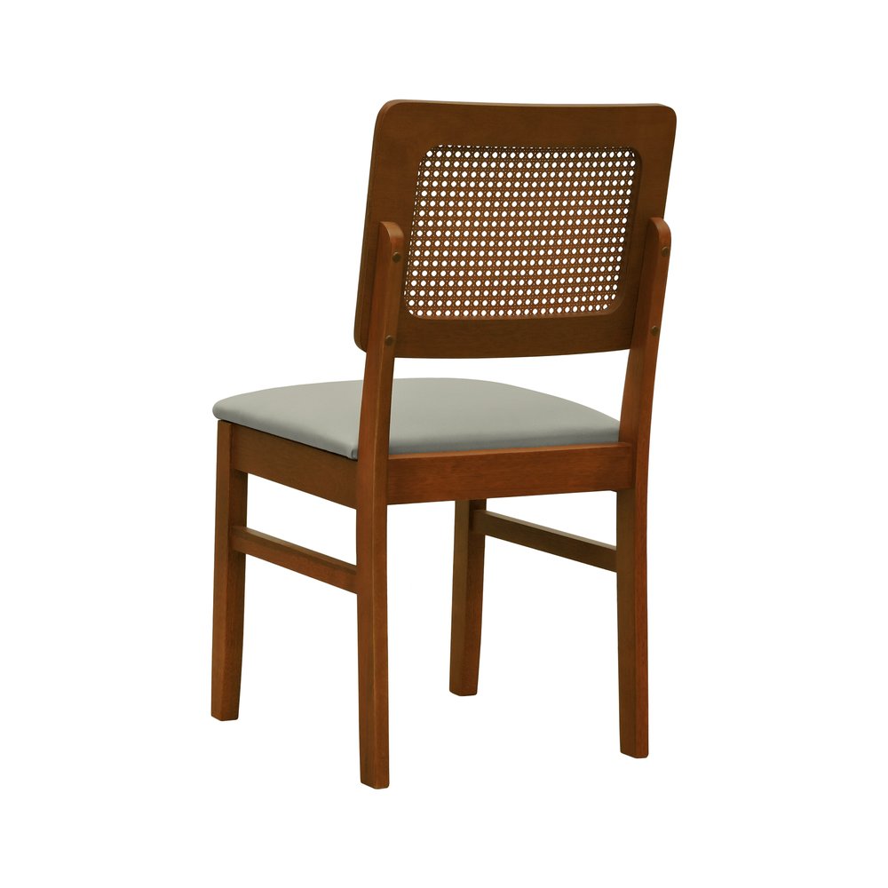 cadeira lyon telinha amendoa linho bege 3