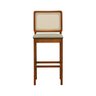 banqueta alta bistro lyon telinha natural linho bege 44