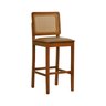 banqueta alta bistro lyon telinha amendoa corano marrom mescla 1