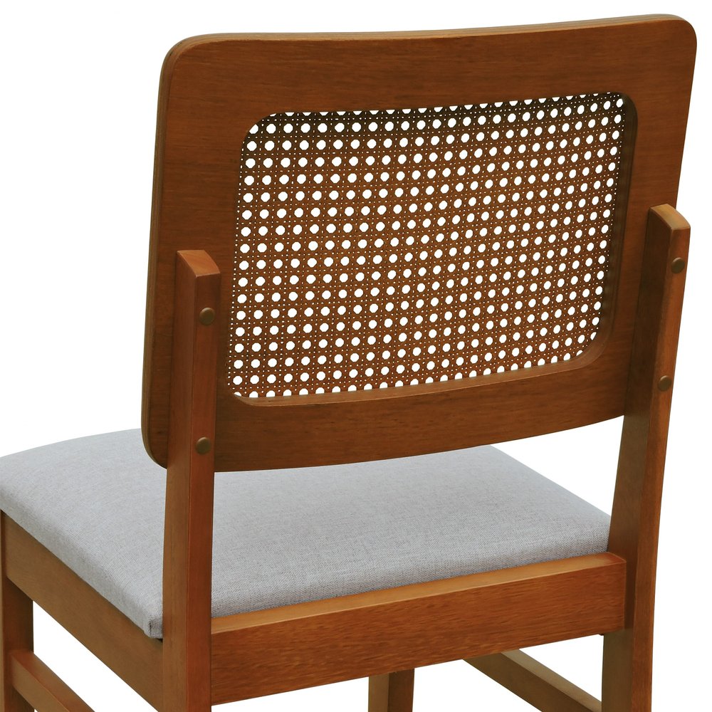 cadeira lyon telinha amendoa linho bege mescla impermeavel 9