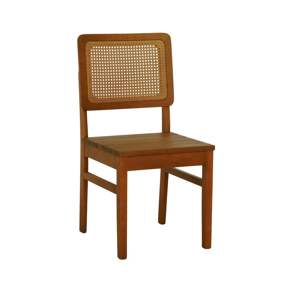 cadeira lyon encosto amendoa assento ripado amendoa 1