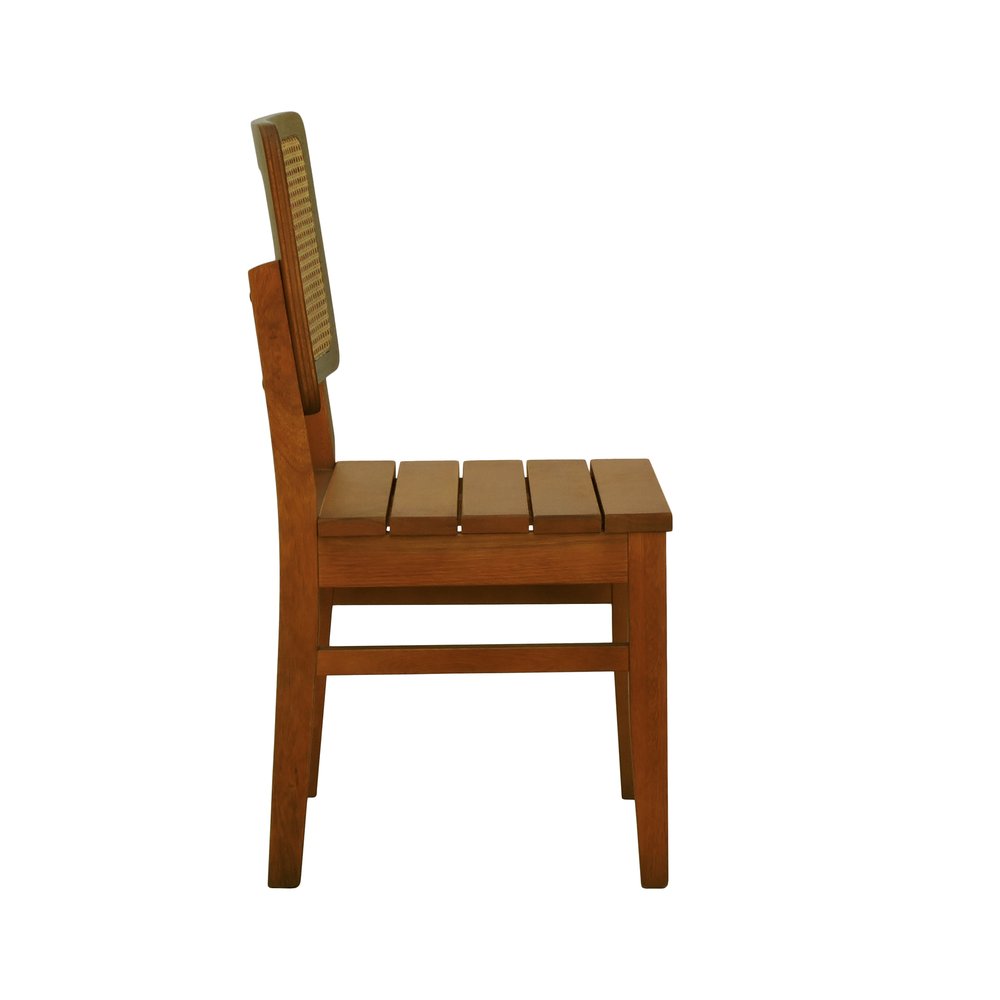 cadeira lyon encosto amendoa assento ripado amendoa 5