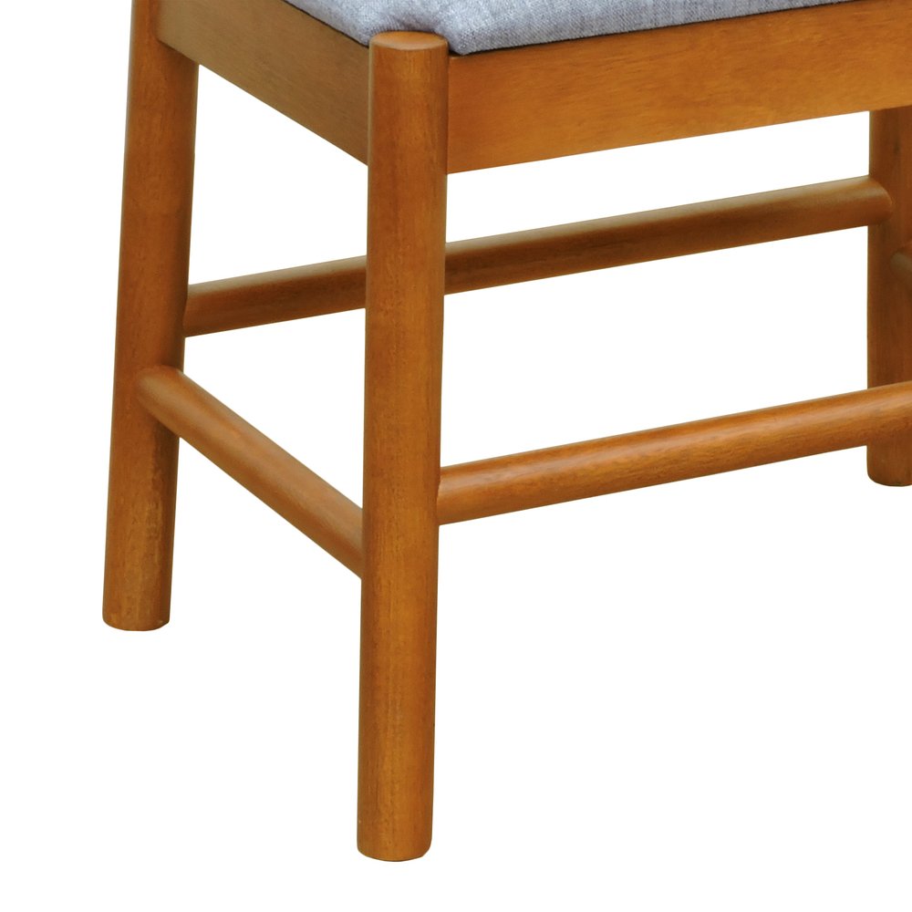 puff amber linho cinza mescla impermeavel 6