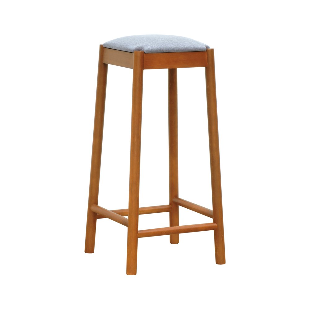 banco alto amber linho cinza mescla impermeavel 1