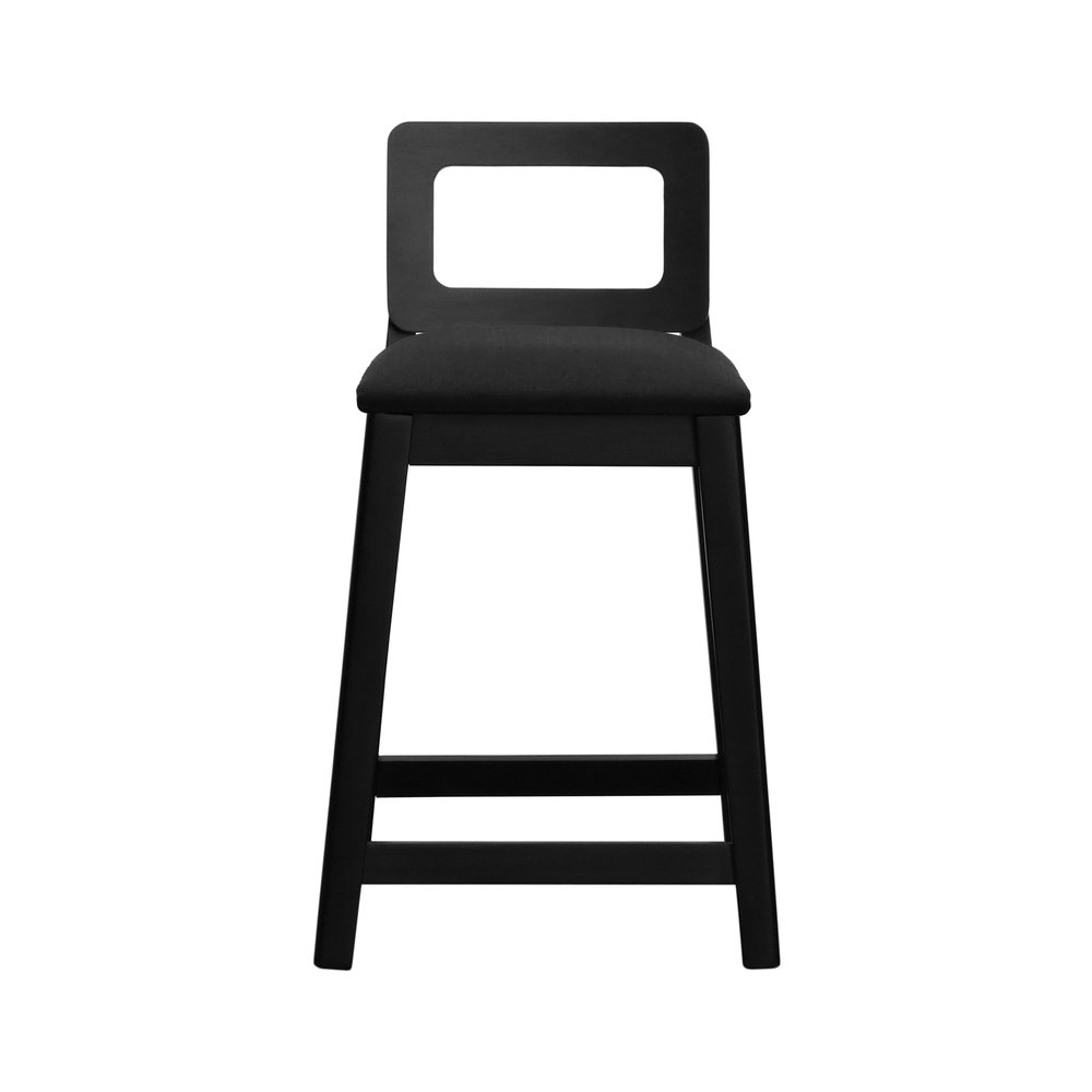 banqueta river preta linho preto textura 4