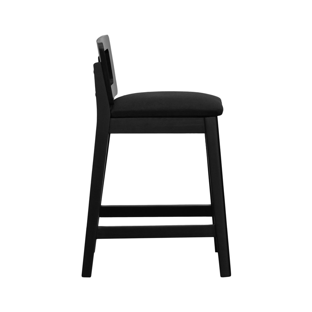 banqueta river preta linho preto textura 5