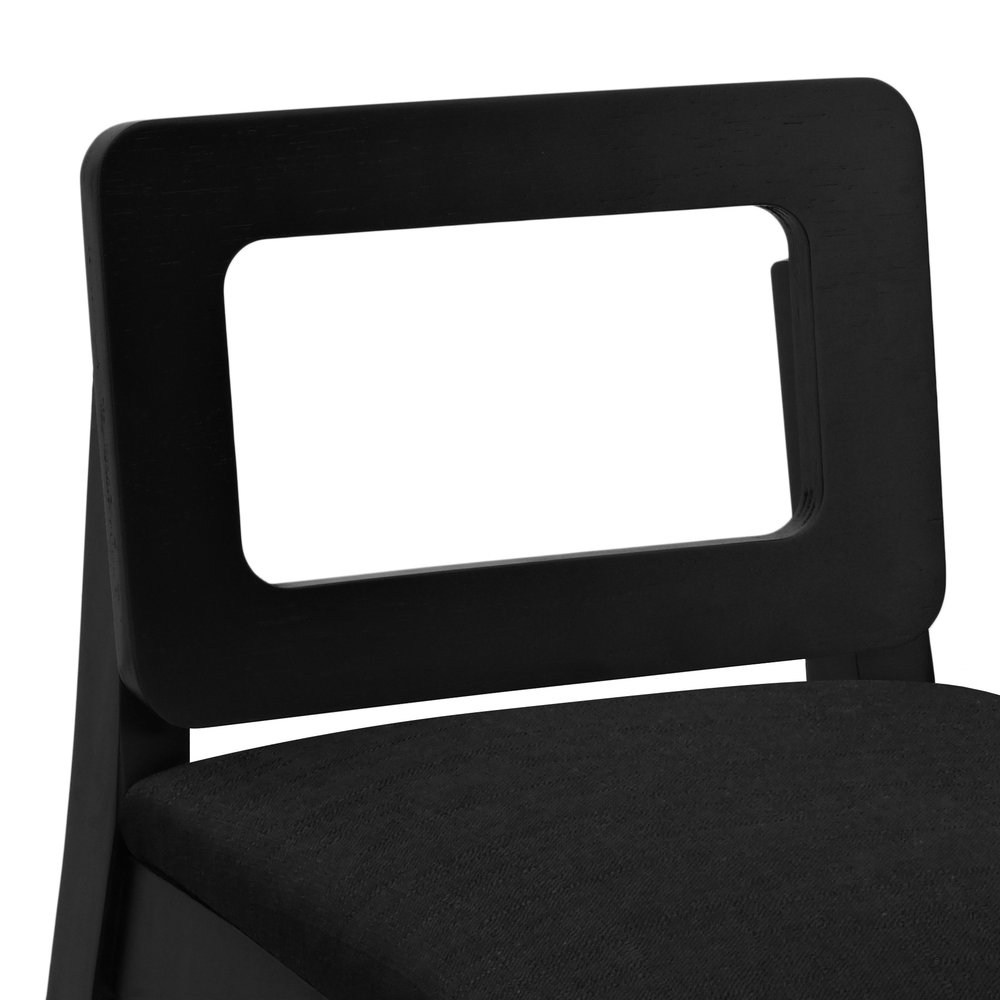 banqueta river preta linho preto textura 6