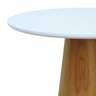 mesa cone base natural branco com branco 4
