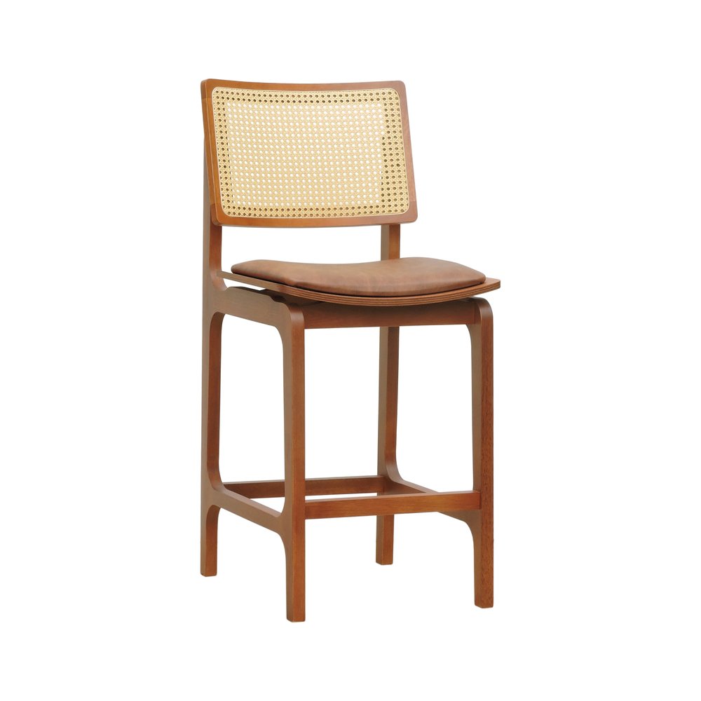 banqueta alta bistro gus amendoa corano marrom mescla 1