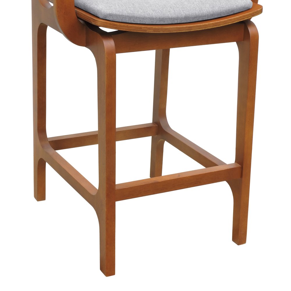 banqueta alta bistro gus com bracos amendoa linho cinza m impermeavel 7