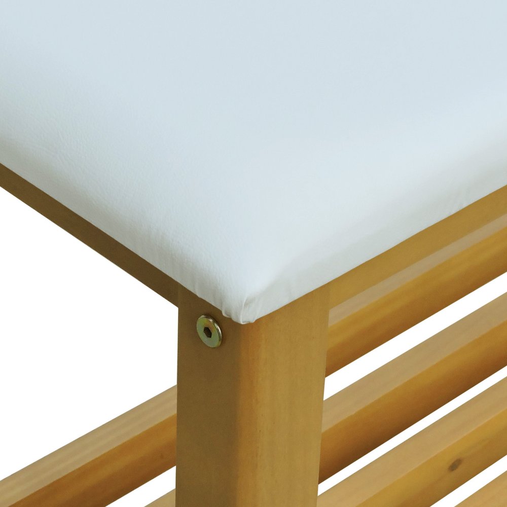 banco sapateira viena natural corano bege 5