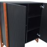 buffet alto 2 portas decor preto amendoa 7