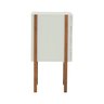 gaveteiro mesa cabeceira decor offwhite amendoa 4