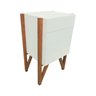 gaveteiro mesa cabeceira decor offwhite amendoa 6