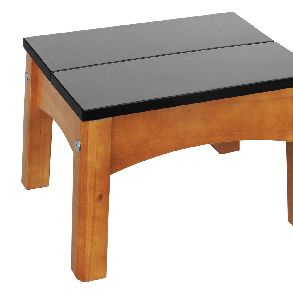 banco infantil mini austria amendoa preto 6