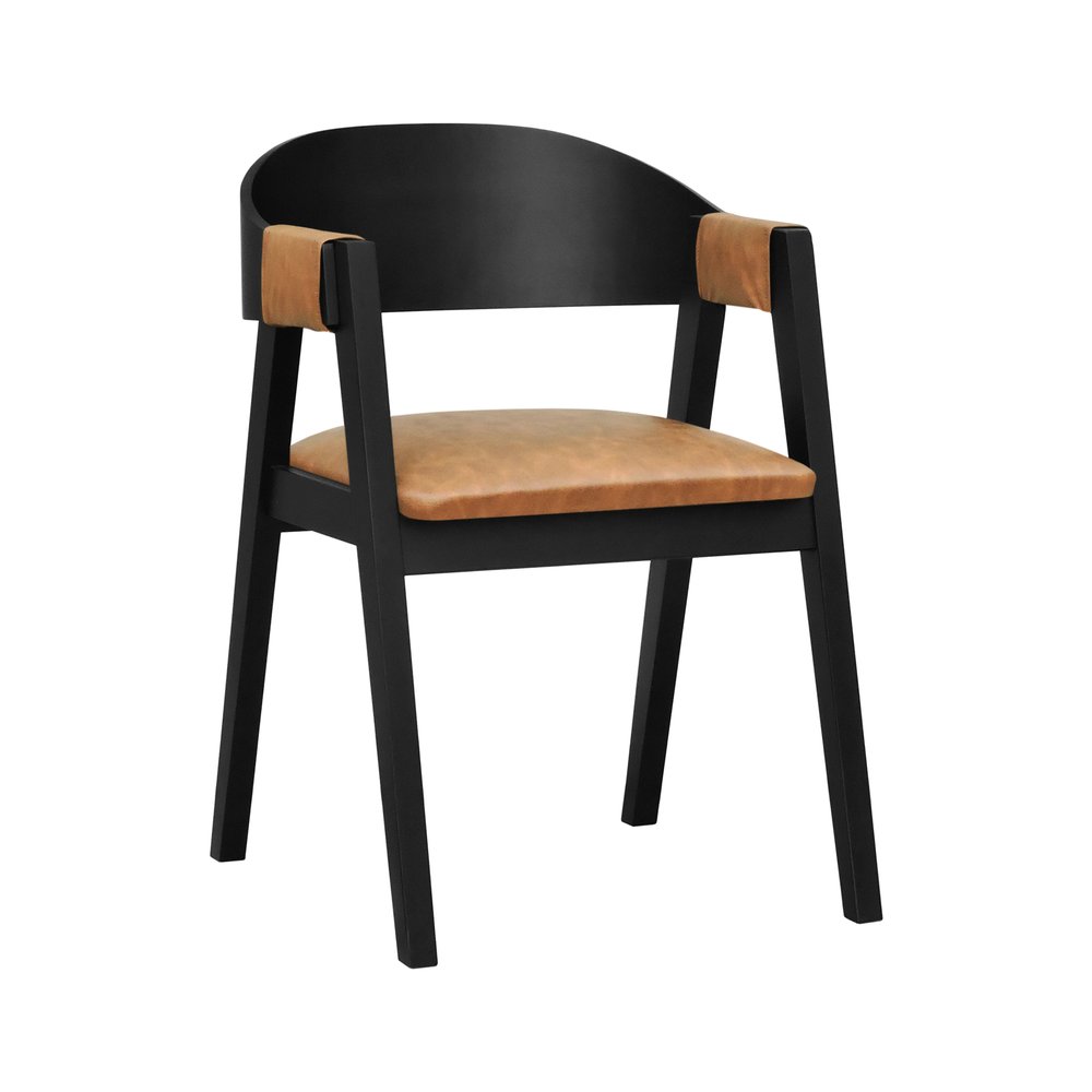 cadeira miami preto corano marrom mescla 1