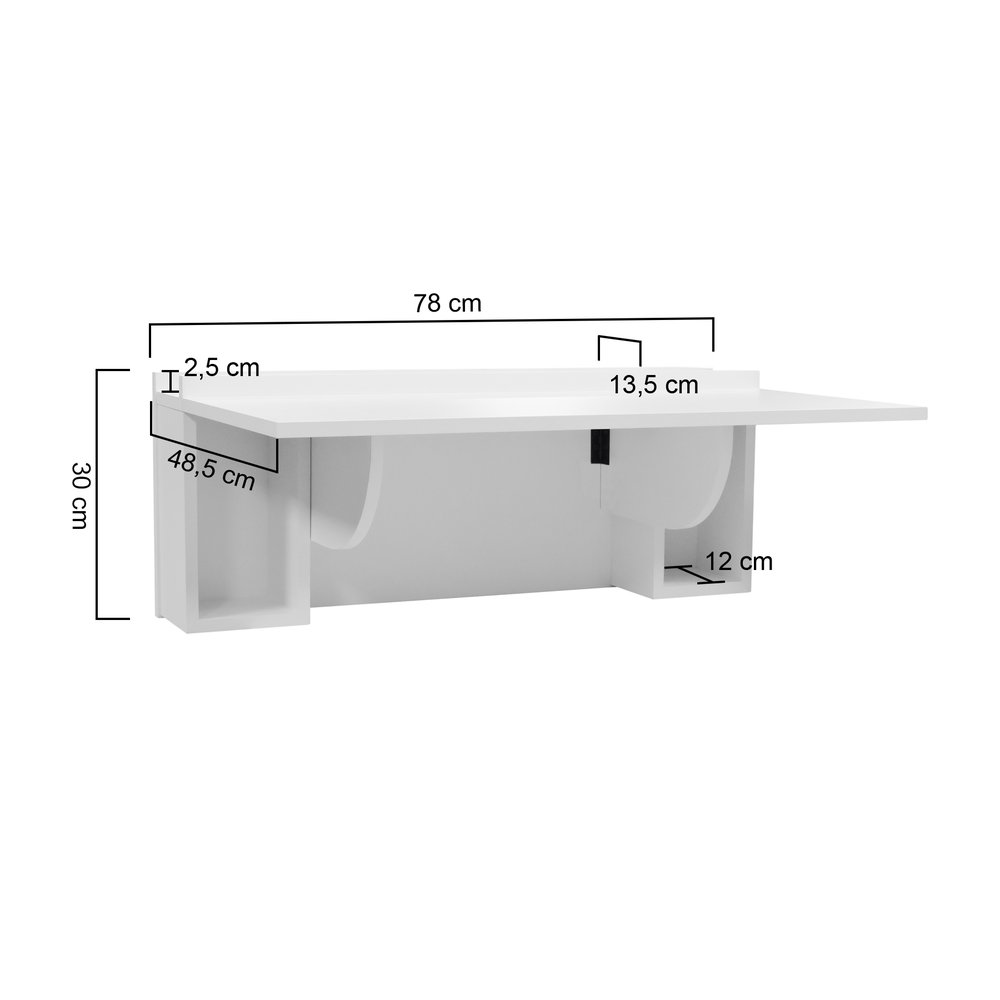 escrivaninha dobravel com nicho smart 3