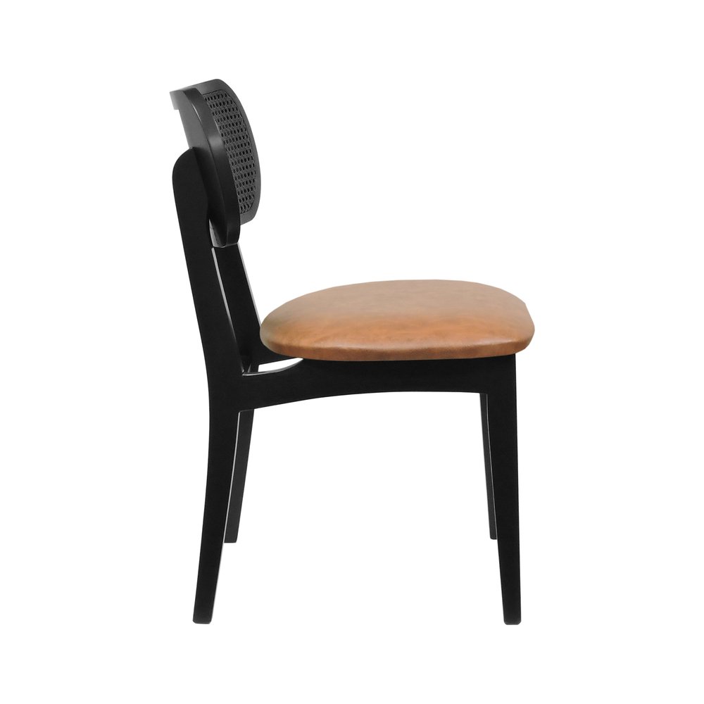 cadeira organik telinha preto corano marrom mescla 5