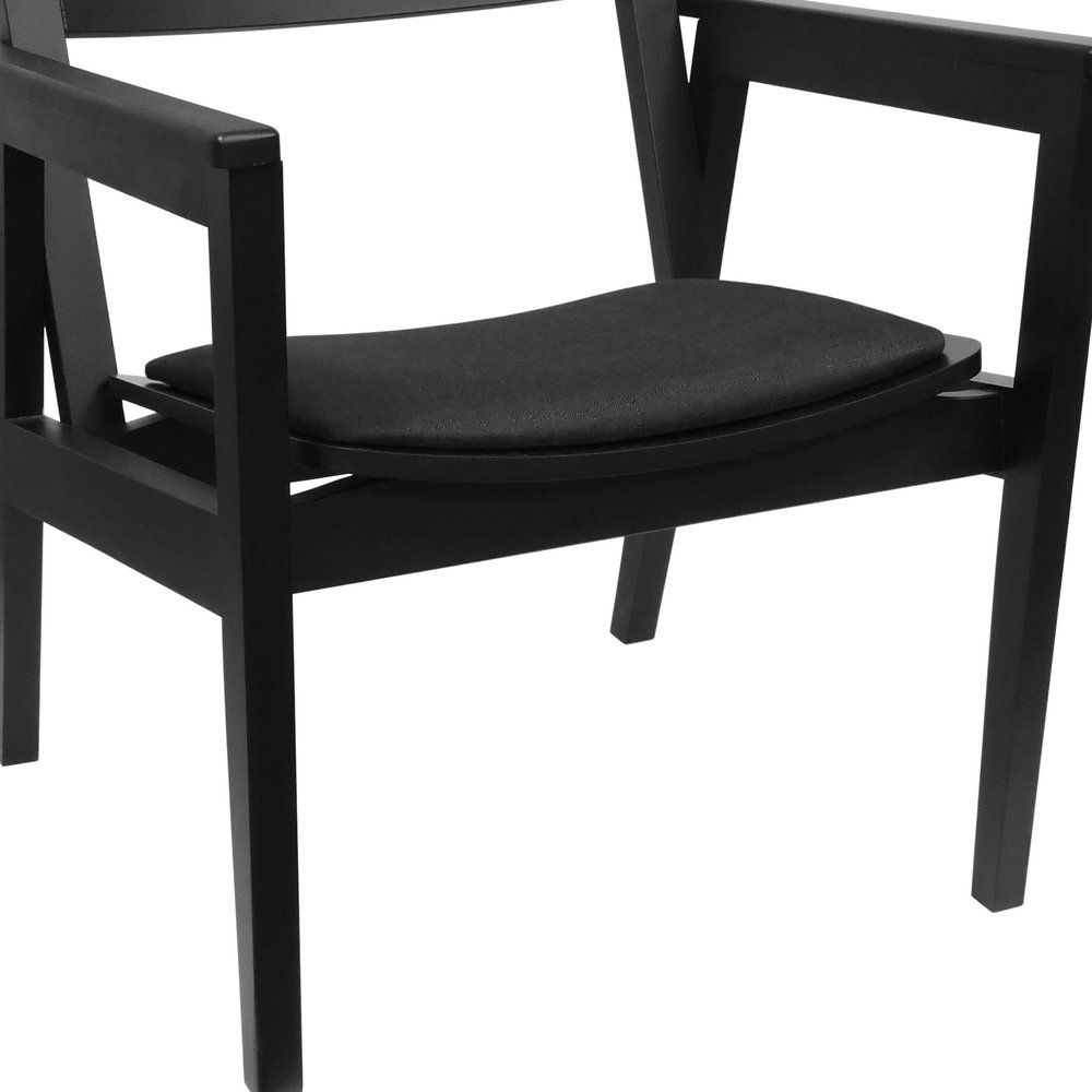 poltrona gusty preta linho preto textura 7