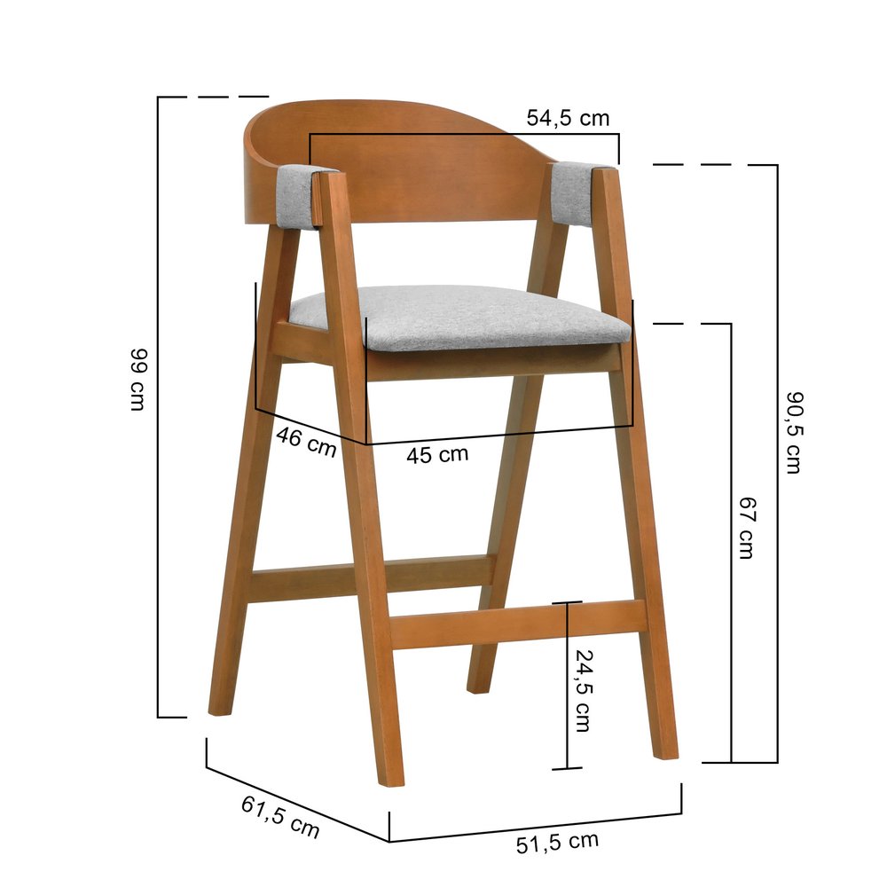 banqueta miami amendoa linho cinza m impermeavel 2 dimensoe