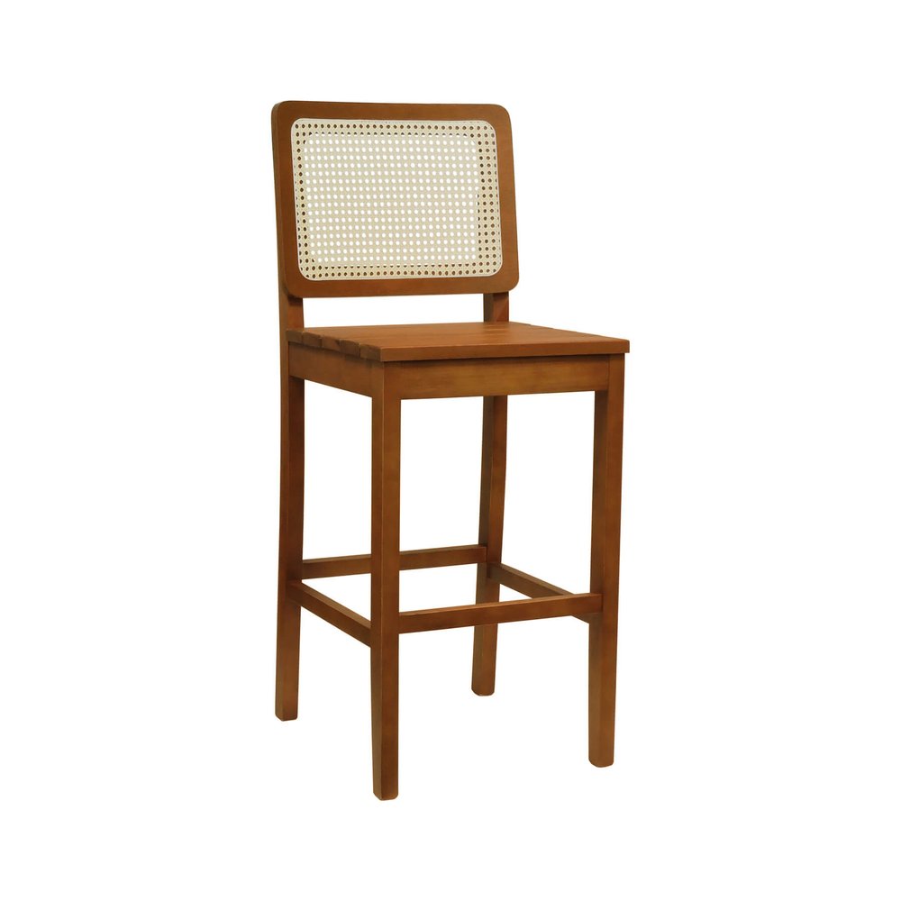 banqueta alta bistro lyon telinha natural ripado amendoa 1