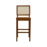 banqueta alta bistro lyon telinha natural ripado amendoa 4