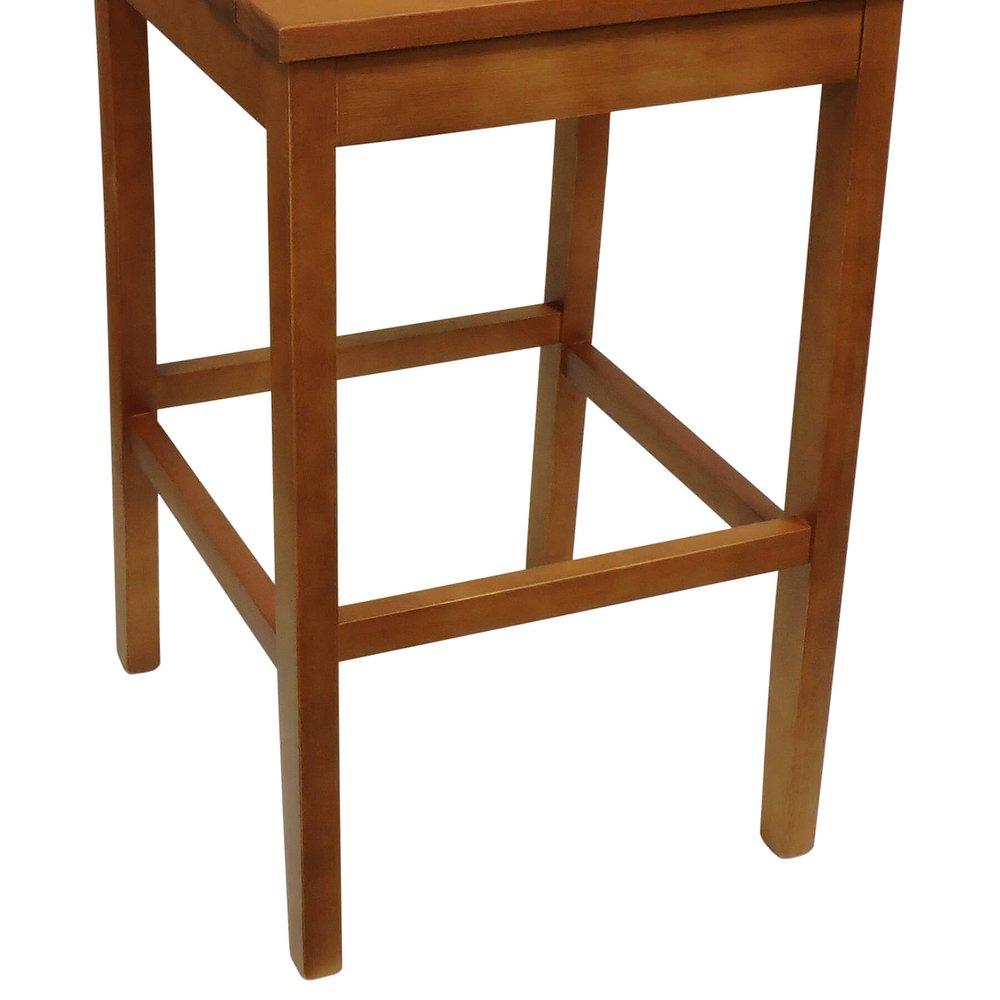 banqueta alta bistro lyon telinha natural ripado amendoa 7