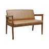 sofa 2 lugares veneza amendoa corano marrom mescla 1