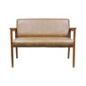 sofa 2 lugares veneza amendoa corano marrom mescla 4
