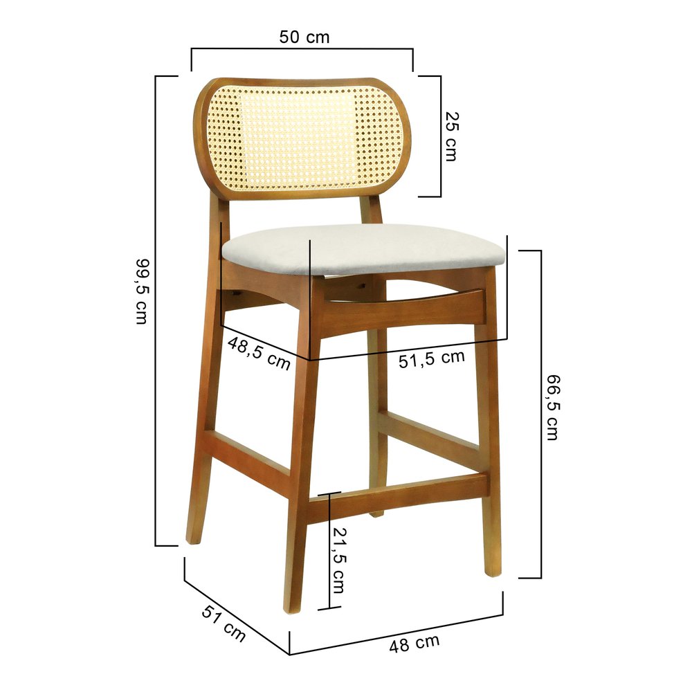 banqueta organik amendoa linho bege mescla impermeavel 2 dimensoes