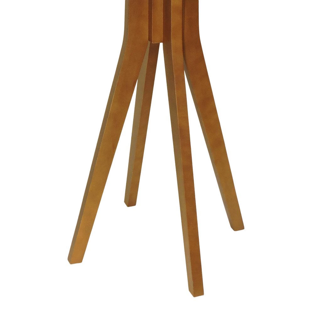 mesa bistro sevilha amendoa tampo quadrado branco 5