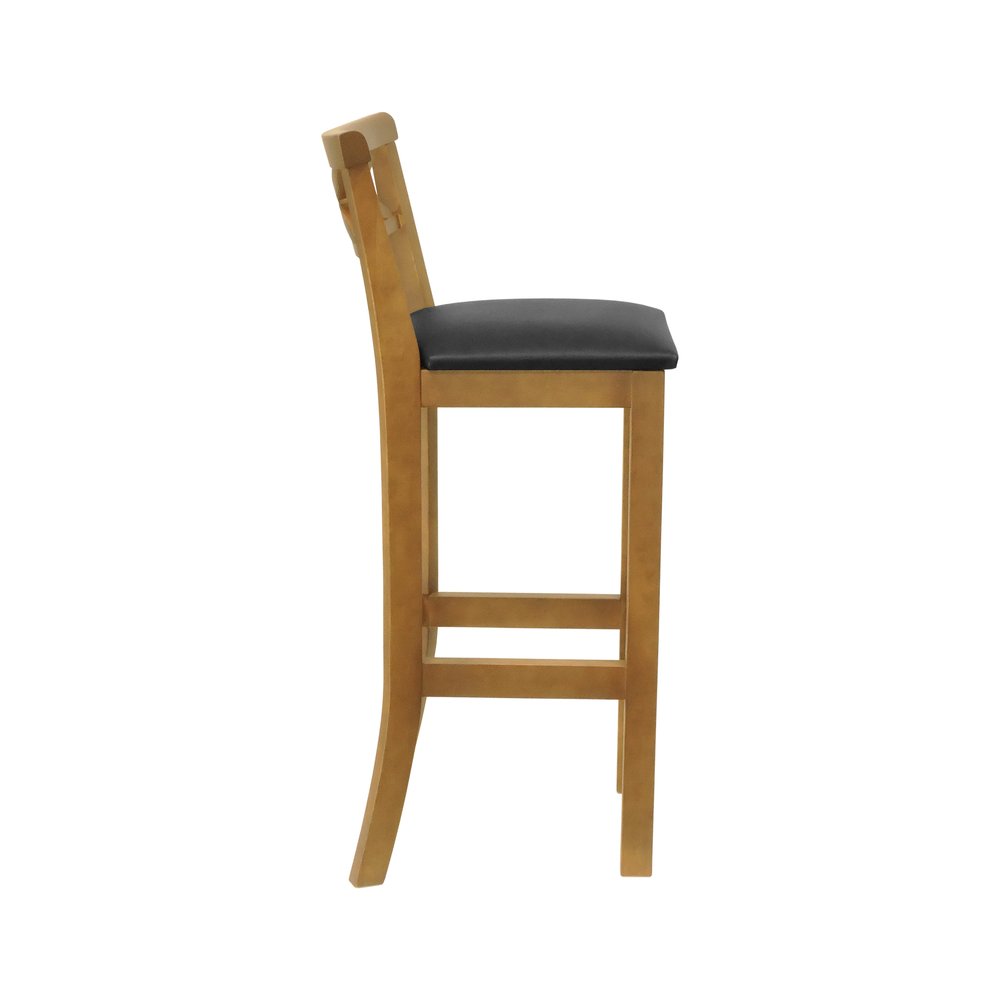 banqueta alta bistro verona amendoa corano preto 5