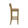 banqueta alta bistro verona amendoa corano marrom mescla 5