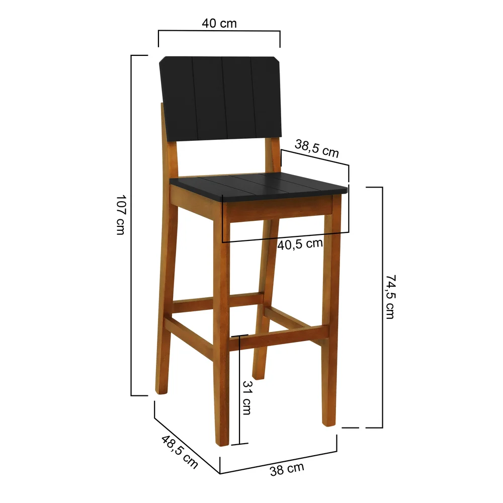 banqueta linhas assento mdf preto 02 dimensoes