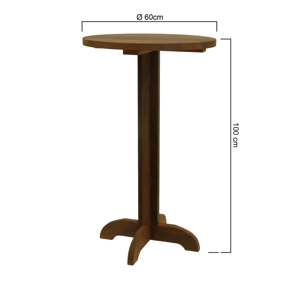 mesa bistro noronha madeira imbuia macica 2 dimensoes