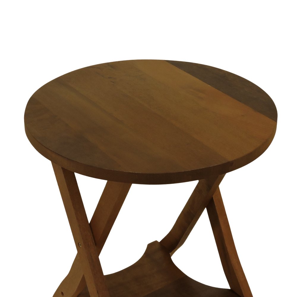 mesa apoio 1 prateleira summer madeira imbuia macica 5