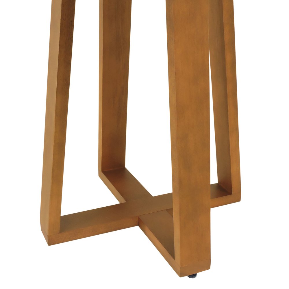 mesa bistro madri amendoa tampo redondo preto o80cm 5