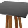 mesa bistro madri amendoa tampo quadrado preto 80x80cm 4